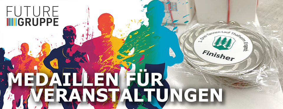 Kurzfristig Medaillen für Sportveranstaltung Chemnitz