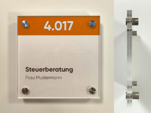 Türbeschilderung SAGLA DUO