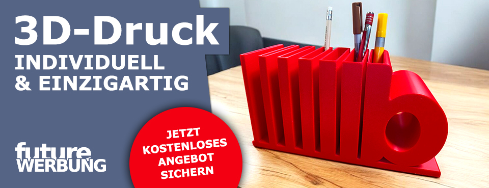 3D gedruckte Werbegeschenke für besondere Anlässe oder Giveaways auf Messen