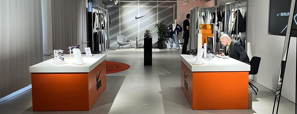 Messegravur und Show Room in Berlin
