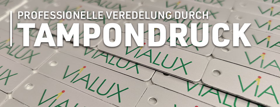 Tampondruck für Werbemittel